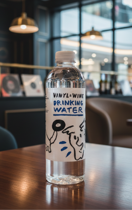 รับผลิตน้ำดื่มสำหรับคาเฟ่และร้านอาหาร ดีไซน์มินิมอล