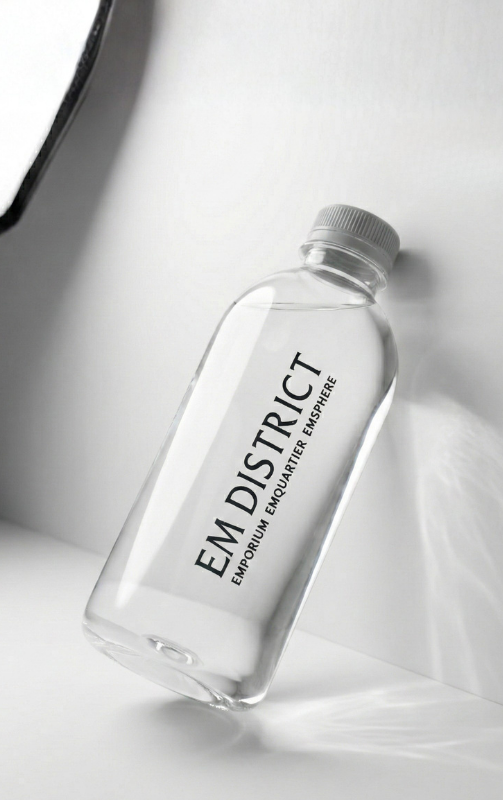 รับผลิตน้ำดื่ม OEM ติดแบรนด์ตัวเอง ดีไซน์มินิมอลพรีเมียม