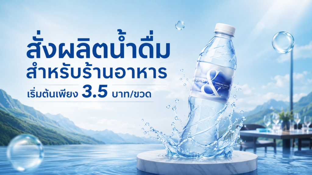 สั่งผลิตน้ำดื่ม